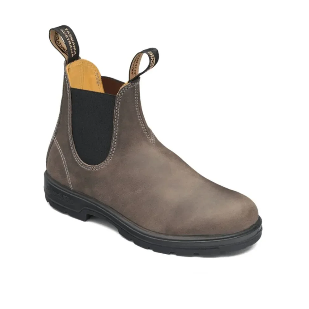 New Blundstone 1609 Premium Leather Chelsea Boots Rustic Brown 10.5